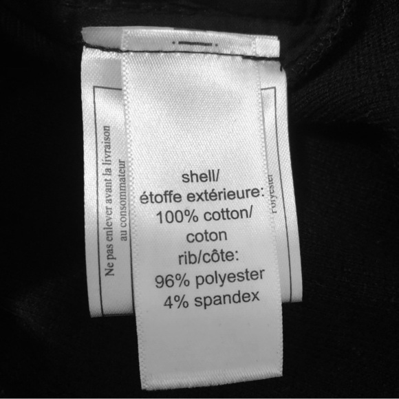 Maurices Small  Black Classic Jacket basic moto retro Quilted Cotton Snaps - Picture 12 of 12